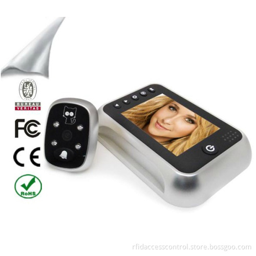 Digital Door Viewer with 3.5inch TFT Color Display Best Video Digital Door Viewer Door Eye Viewer (YET-DV518)